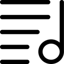 Free Music Notepad  Icon