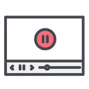 Free Player Video Pause Icon