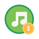 Free Music Royalti Music Audio Icon