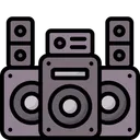 Free Artboard Music System Speaker Icon
