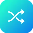 Free Musica Aleatorio Girar Icon