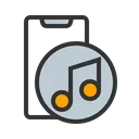 Free Musica Smartphone Celular Icon