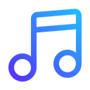 Free Musica Cancao Nota Musical Icon