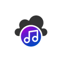 Free Web De Musica Musica Na Nuvem Musica On Line Icon