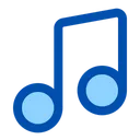 Free Musical note  Icon