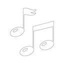 Free Musical Notes  Icon