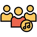 Free Musikbenutzer Musikprofil Mannliches Profil Icon