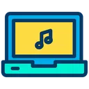 Free Ordinateur Portable Musique Ecouter De La Musique Icon