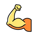 Free Muskelspiel Fitness Training Symbol