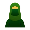 Free Muslim Woman Ramadan Hijab Icon