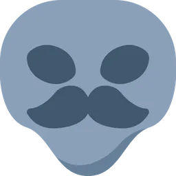 Free 수염 Emoji 아이콘