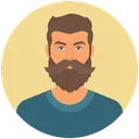 Free Mustache Stylish Beard Icon