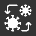 Free Mutacao De Virus Coronavirus Virus Ícone