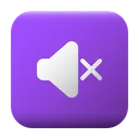 Free Mute Ui Button Icon