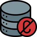 Free Mute Database Mute Sound Icon