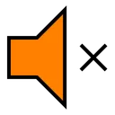 Free Loudspeaker Megaphone Mute Icon