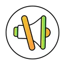 Free Mute Silent Volume Icon