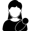 Free Mutterschaft  Symbol