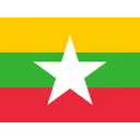 Free Myanmar Flagge Land Symbol