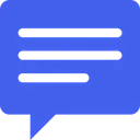 Free Nachricht ERP Chat Symbol