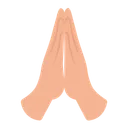 Free Namaste Hand Meditation Icon