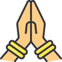 Free A A Namaste Namaskar Icon