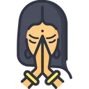 Free A Namaste Welcome Icon