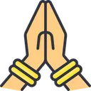 Free A A Namaste Namaskar Icon