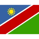 Free Namibia Bandera Pais Icono