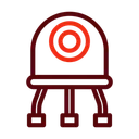Free Nanobot Nanotechnology Medical Icon