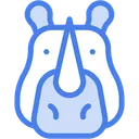 Free Nashorn Zoologie Fauna Icon