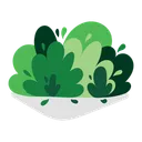 Free Arbustos Verde Naturaleza Icono