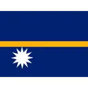 Free Nauru Flagge Land Symbol