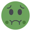 Free Nauseated Emojis Emoji Icon