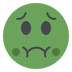 Free Nauseated Emoji Icon