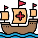 Free Nave Pirati Barca Icon