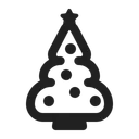 Free Arbol Alto Contraste Icono