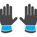 Free Navidad Guantes Limpieza Icono