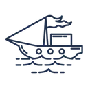 Free Navio pirata  Icon