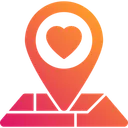 Free Nearby Love Navigation Location Icon