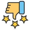 Free Negative rating  Icon
