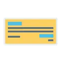 Free Negocios Carta Documento Ícone