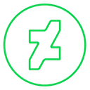 Free Devianart Neon Line Icon