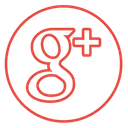 Free Googleplus Neon Line Icon