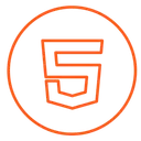 Free Html Neon Line Icon