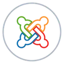 Free Joomla Neon Line Icon