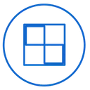 Free Neon Line Social Icon