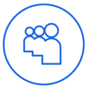 Free Myspace Neon Line Icon