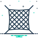 Free Net Grid Mesh Icon