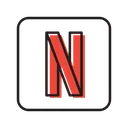 Free Netflix Application Website Icon